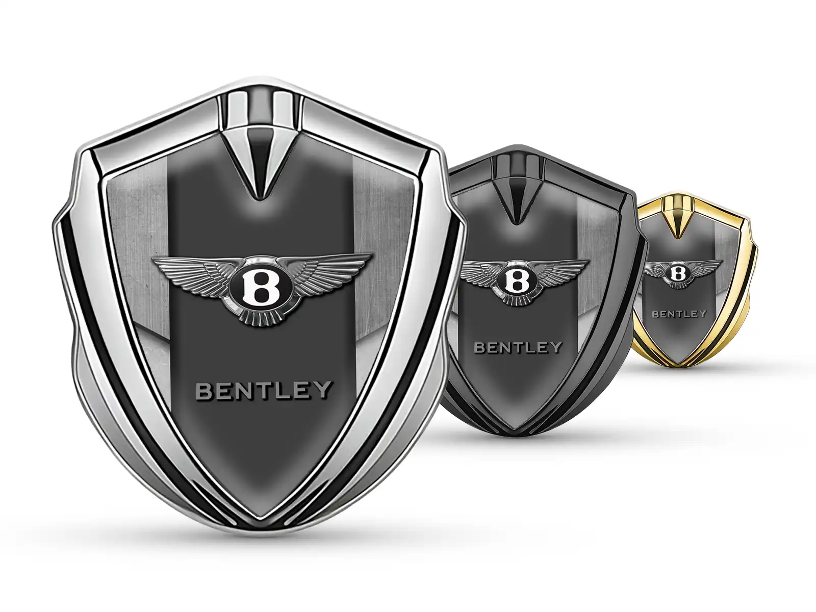 Bentley Emblema Abovedado Emblema Duradero Elegante Forma